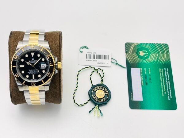 ROLEX  SUBMARINER m116613 LN  VSF