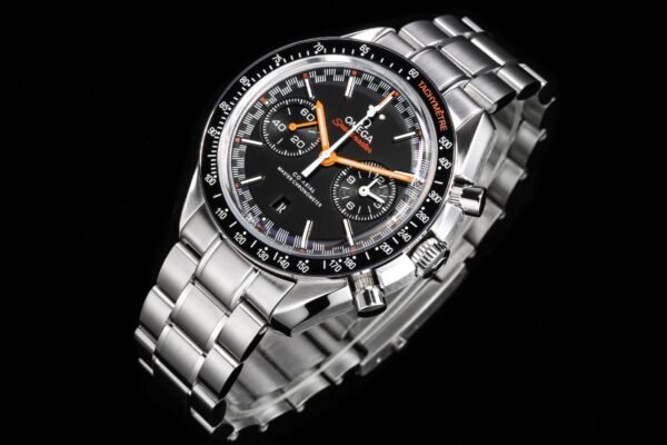 Omega Speedmaster Racing Black Dial Orange Accents