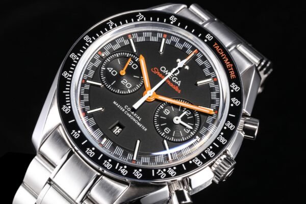 Omega Speedmaster Racing Black Dial Orange Accents