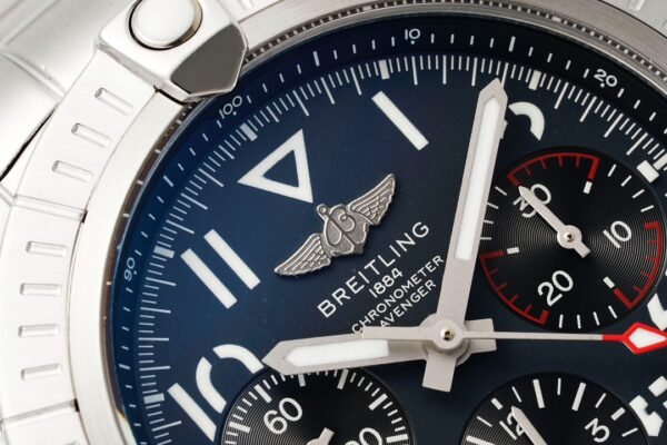 Breitling Avenger B01 Chronograph 45 Gray Dial steel bracelet