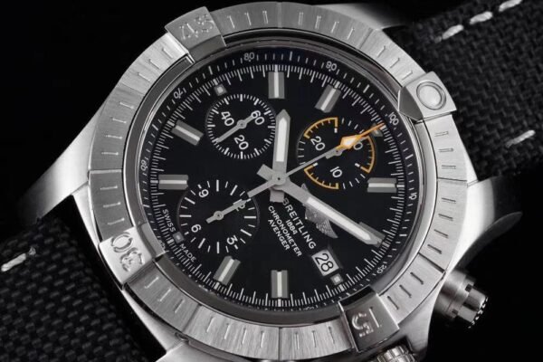 Breitling Avenger B01 Chronograph 45 AB01821A1B1X2 Black Dial
