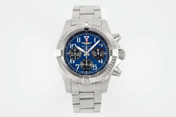 Breitling Avenger B01 Chronograph 45 Blue Dial steel bracelet
