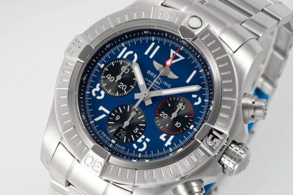 Breitling Avenger B01 Chronograph 45 Blue Dial steel bracelet