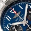 Breitling Avenger B01 Chronograph 45 Blue Dial Leather Starp