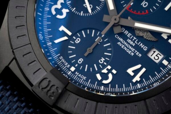 Breitling Avenger B01 Chronograph 45 Titanium Blue Dial