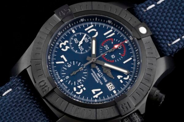 Breitling Avenger B01 Chronograph 45 Titanium Blue Dial