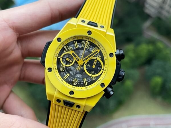 HUBLOT BIG-BANG UNICO 42 YELLOW CERAMIC SUPER CLONE