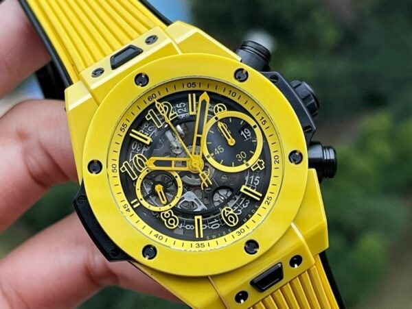 HUBLOT BIG-BANG UNICO 42 YELLOW CERAMIC SUPER CLONE