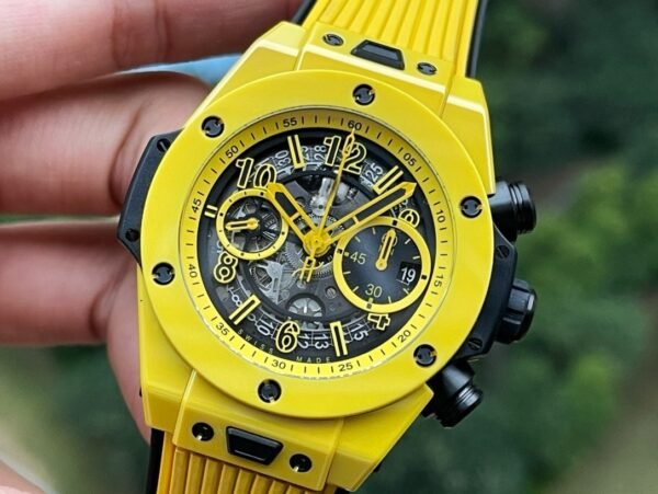 HUBLOT BIG-BANG UNICO 42 YELLOW CERAMIC SUPER CLONE