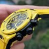 HUBLOT BIG-BANG UNICO 42 YELLOW CERAMIC SUPER CLONE
