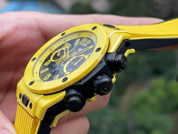 HUBLOT BIG-BANG UNICO 42 YELLOW CERAMIC SUPER CLONE