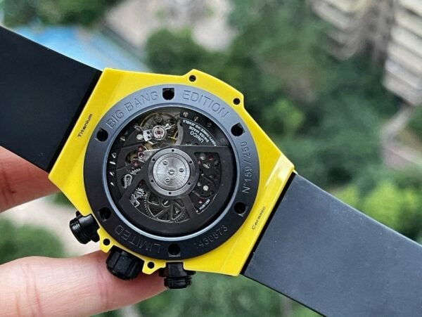 HUBLOT BIG-BANG UNICO 42 YELLOW CERAMIC SUPER CLONE