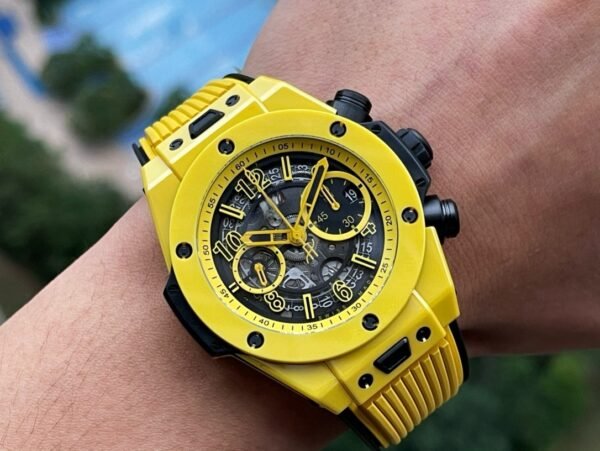 HUBLOT BIG-BANG UNICO 42 YELLOW CERAMIC SUPER CLONE