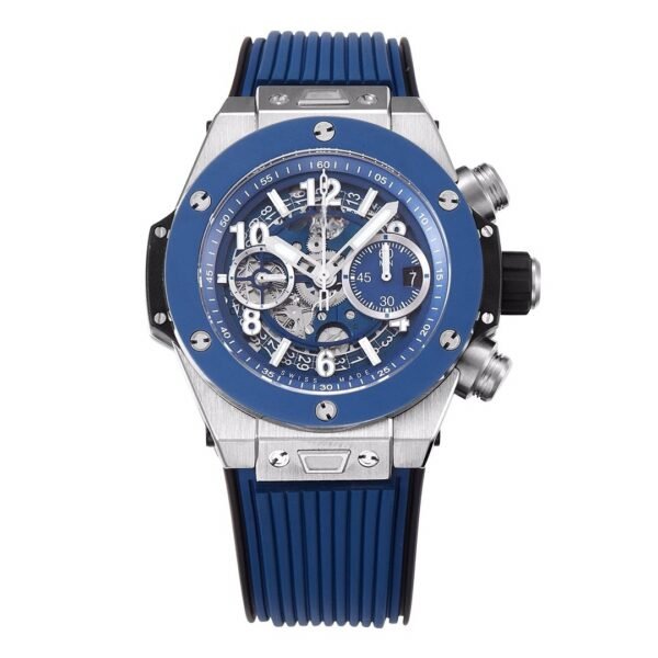 Hublot Big Bang Unico Titanium Blue Ceramic Bezel BBF Factory