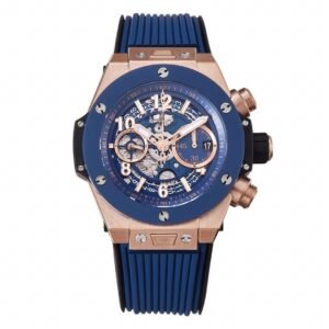 Hublot Big Bang Unico 42mm rose gold Blue Ceramic SUPER CLONE