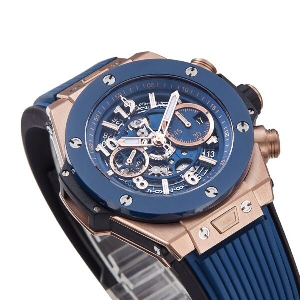 Hublot Big Bang Unico 42mm rose gold Blue ceramic Clone