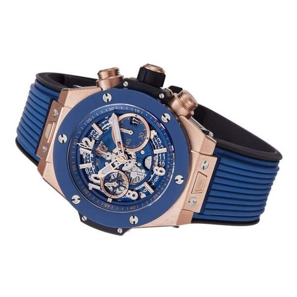 Hublot Big Bang Unico 42mm rose gold Blue ceramic Clone