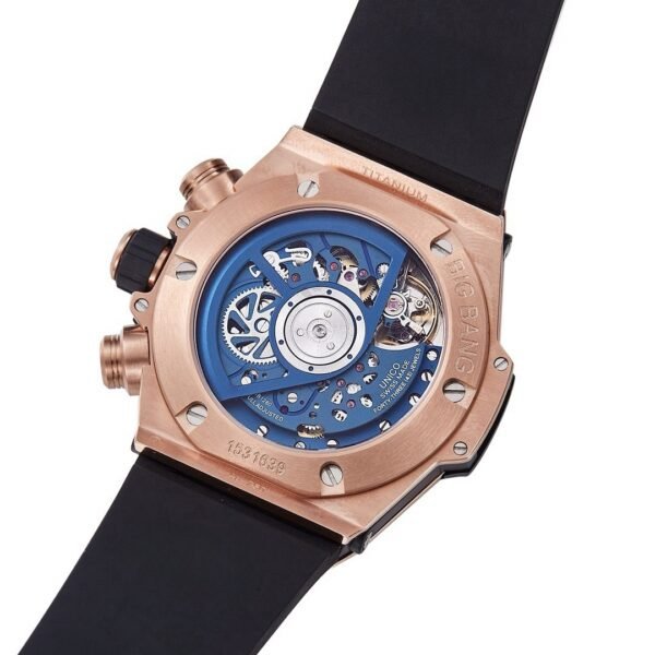 Hublot Big Bang Unico 42mm rose gold Blue Dial SUPER CLONE