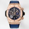 Hublot Big Bang Unico 42mm rose gold Blue Dial SUPER CLONE