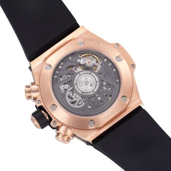 Best 1:1 Super Clone BBF Factory 42mm 18K Gold Plated Ceramic Skeleton Flyback Chronograph