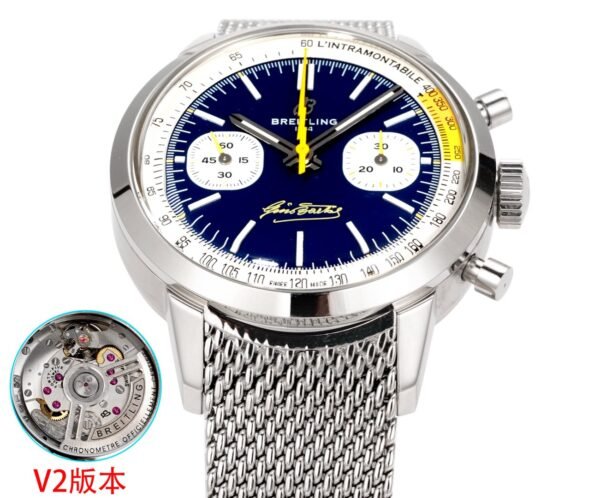 BLS BREITLING TOP TIME SUPER CLONE (11) BREITLING Top Time B01 AB01767A1C1A1 Gino Bartali BLS
