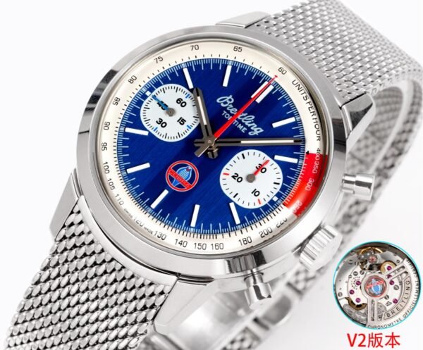 BLS BREITLING TOP TIME SUPER CLONE (28) BREITLING Top Time AB01763A1C1A1 Shelby Cobra BLS