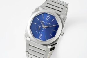 BV Factory Bvlgari Octo Finissimo Blue Dial Steel Bracelet