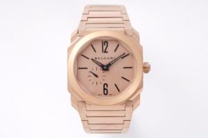 BV Factory Bvlgari Octo Finissimo 18K Rose Gold Case Replica