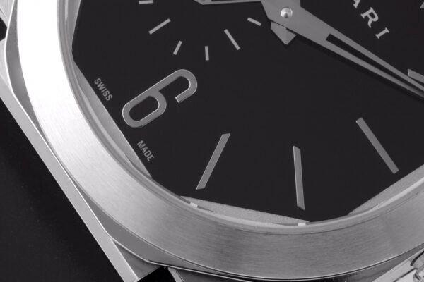 BV Factory Bvlgari Octo Finissimo 40mm Black Dial Rubber Starp