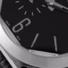 BV Factory Bvlgari Octo Finissimo 40mm Black Dial Leather Starp
