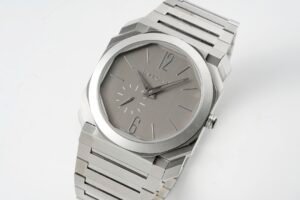 BV Factory Bvlgari Octo Finissimo Gray Dial Steel Bracelet