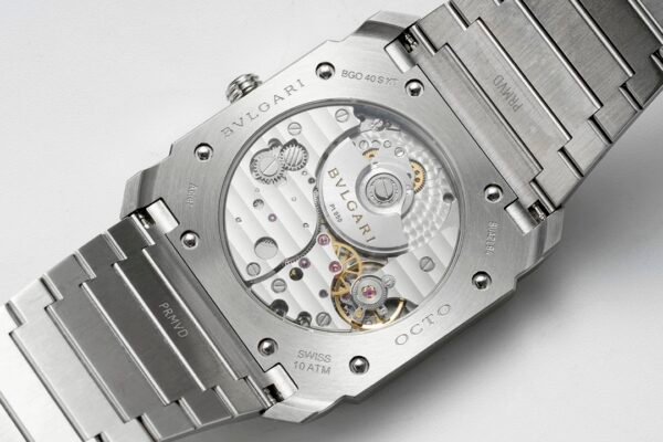 BV Factory Bvlgari Octo Finissimo Gray Dial Steel Bracelet