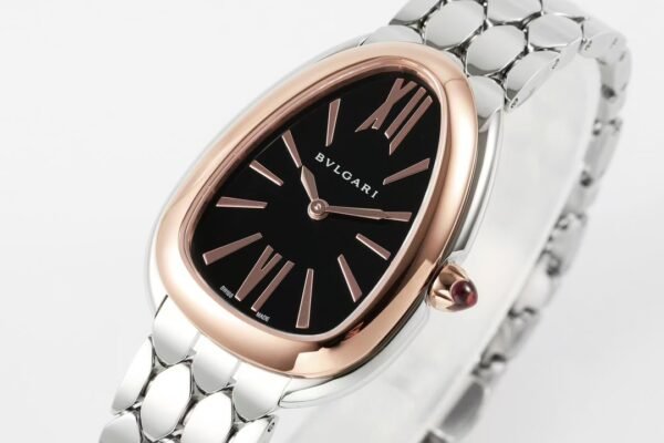 Serpenti Seduttori 33mm polished steel watch clone