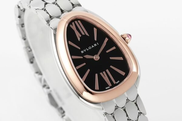 Serpenti Seduttori 33mm polished steel watch clone