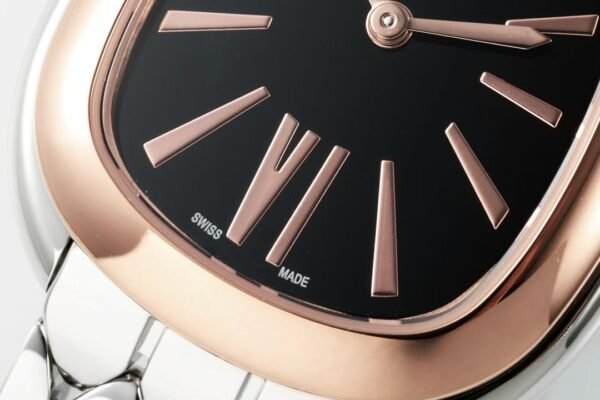 Serpenti Seduttori 33mm polished steel watch clone