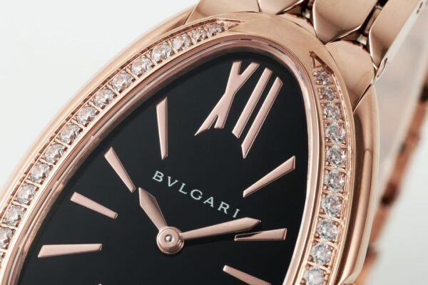 BV Factory Bvlgari Serpenti Seduttori super clone (74) BV Factory Bvlgari Serpenti Seduttori Black Dial Diamond Bezel