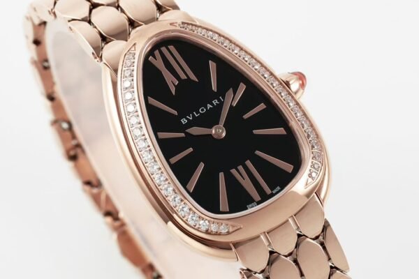 BV Factory Bvlgari Serpenti Seduttori super clone (75) BV Factory Bvlgari Serpenti Seduttori Black Dial Diamond Bezel