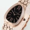BV Factory Bvlgari Serpenti Seduttori super clone (76) BV Factory Bvlgari Serpenti Seduttori Black Dial Diamond Bezel