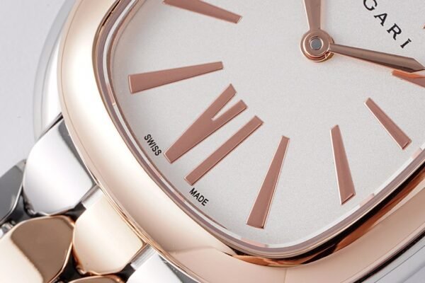 Serpenti Seduttori rose gold steel bracelet super clone