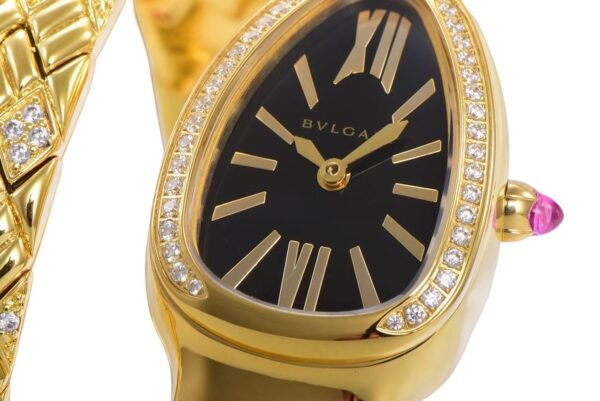 BV Factory Bvlgari Serpenti Spiga super clone (17) Best quality BVLGARI Serpenti Spiga super clone Black Dial