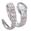 BV Factory Bvlgari Serpenti Spiga super clone (19) Best 1:1 Super Clone White Mother of Pearl Dial Diamond Bezel