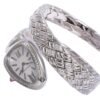 BV Factory Bvlgari Serpenti Spiga super clone (26) Best 1:1 Super Clone White Mother of Pearl Dial Diamond Bezel