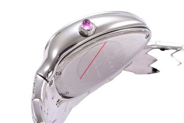 BV Factory Bvlgari Serpenti Spiga super clone (27) Best 1:1 Super Clone White Mother of Pearl Dial Diamond Bezel