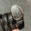 BVF Serpenti Spiga Double‑Spiral Black Ceramic Superclone Black Dial