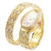 35mm curved ceramic snake head case Bvlgari Serpenti Spiga clone