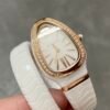 Bvlgari Serpenti Spiga White ceramic Mother-of-Pearl Dial