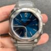 BV Factory Bvlgari Octo Solotempo 41mm Blue Dial