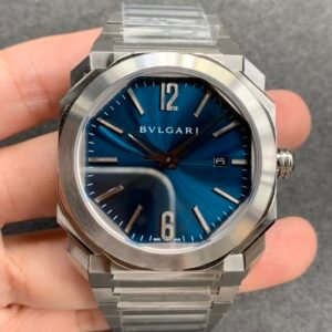 BV Factory Bvlgari Octo Solotempo 41mm Blue Dial