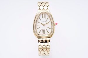 Serpenti Seduttori mother of pearl dial diamond replica