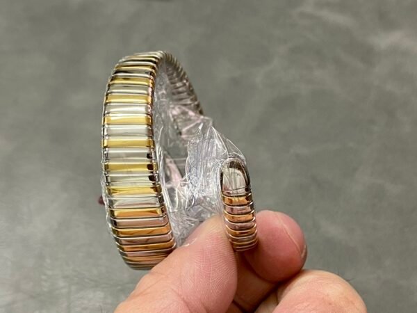 BV Factory Bvlgari Serpenti Tubogas Rose Gold Steel Single Coil